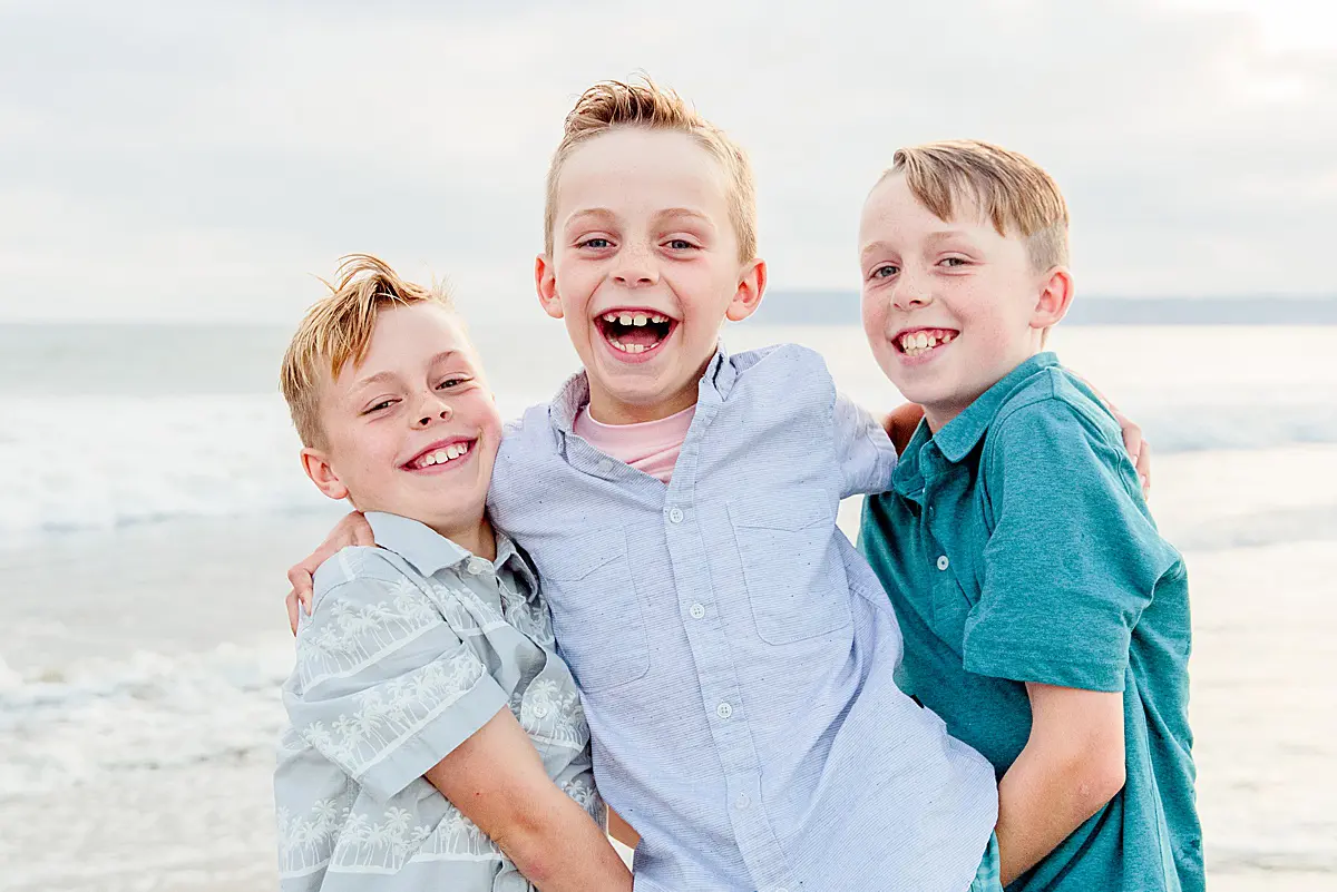 San Diego beach portrait by Amy Gray Photography