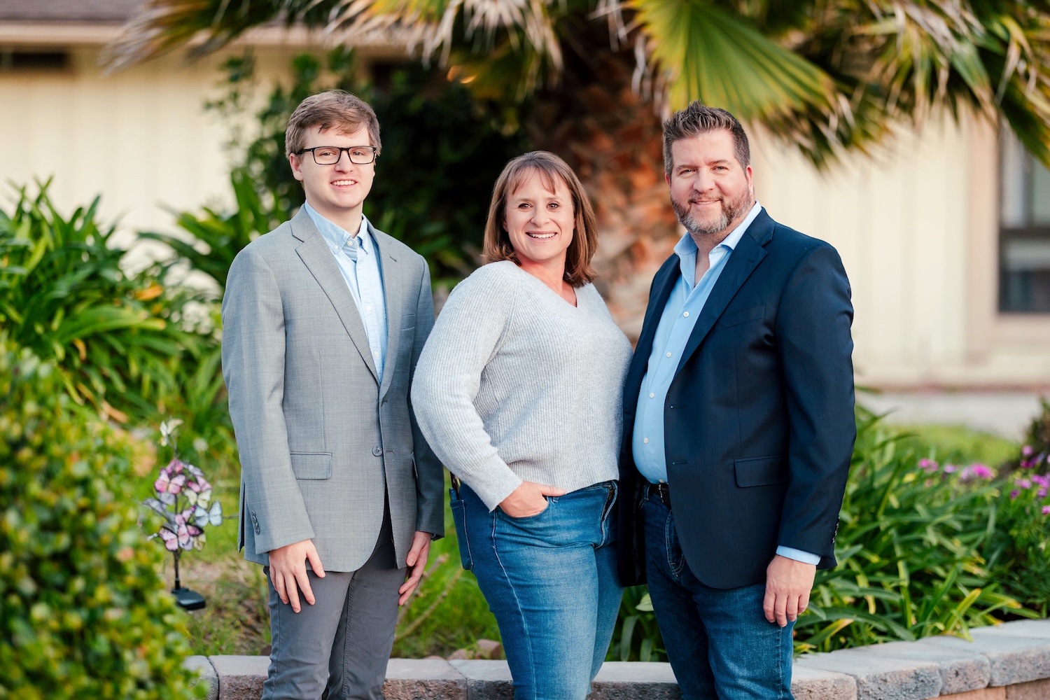 Becky, Ethan, and Peter Friberg